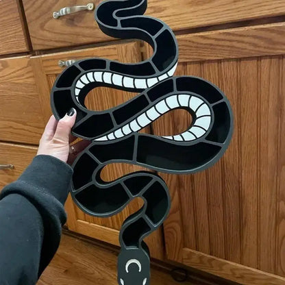Bring Magic & Mystery to Your Space with Our Wooden Snake Wall Decor 🐍✨