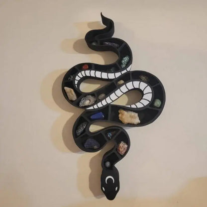 Bring Magic & Mystery to Your Space with Our Wooden Snake Wall Decor 🐍✨